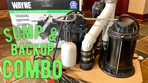 How To Install Wayne Wss30v Combination Sump And Backup Pump Review Youtube