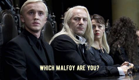 The Malfoy Family Quiz - Which Malfoy Are You? | PotterFun