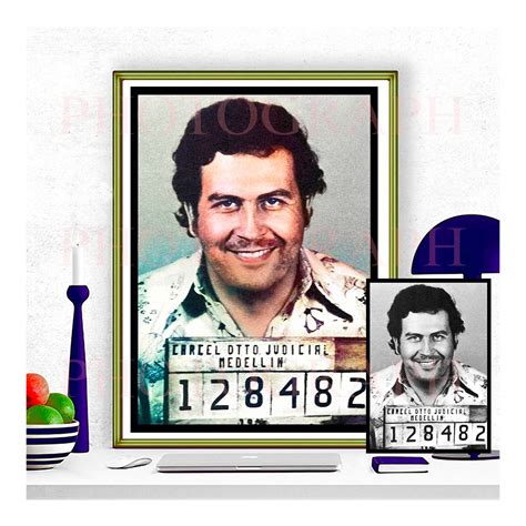 Pablo Escobar Mug Shot