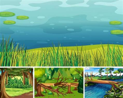 Swamp Vector Art Icons And Graphics For Free Download