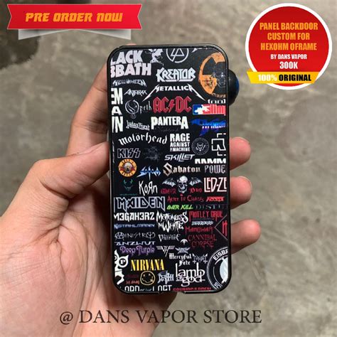 Jual Panel Backdoor Custom Gambar Print For Mod Hexohm Oframe Desain