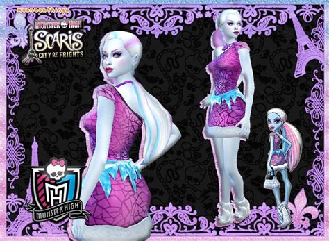 MH Scaris Abbey Bominable Mooneonnature Sims Halloween Costume