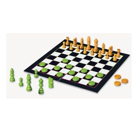 Stalo žaidimas Ridleys šachmatai Ir šaškės Chess And Checkers Orange