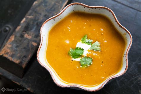 Sopa de abóbora curry