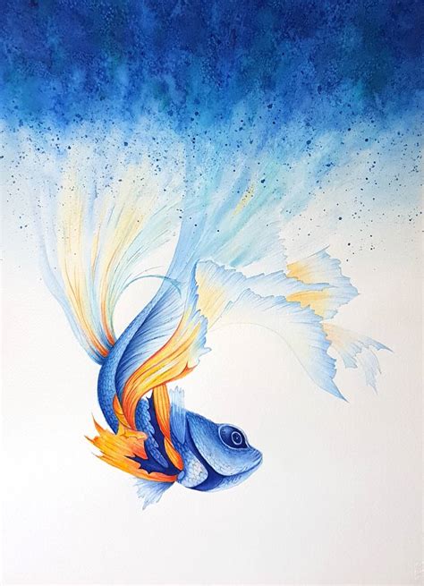 Watercolor Paintings Of Fish - Unique Fish Photo