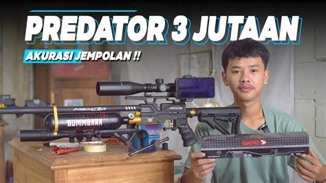 PROMO CUCI GUDANG SENAPAN ANGIN PCP PREDATOR BUMMBARA BANDROL 3