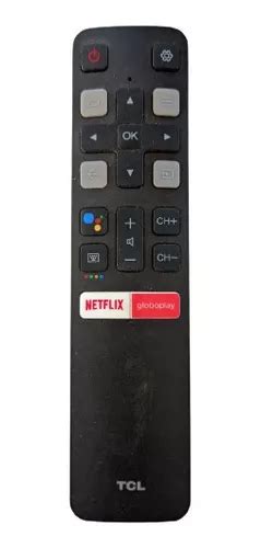 Controle Remoto Tv Tcl Smart Netflix Globoplay Voz Original Mercadolivre