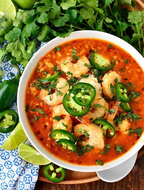 Spicy Shrimp Soup Iowa Girl Eats Recipe Spicy Soup Recipes