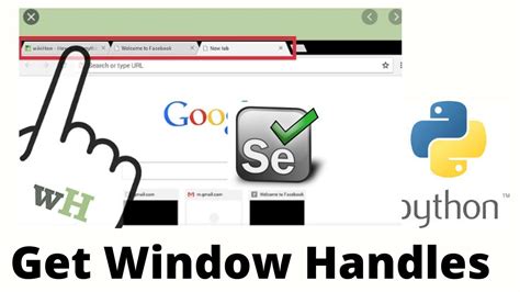 Get Window Handles In Selenium Python How To Get Current Window Handle