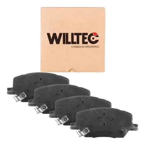 Pastilha Freio Dianteira Cer Mica Willtec Jeep Compass Toro