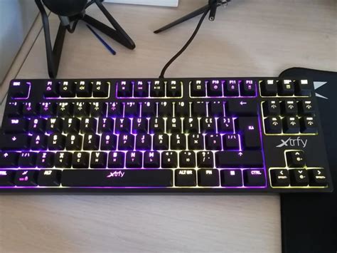 Xtrfy K Tkl Rgb Kailh Red Rgb Usb Xg K Rgb Tkl R Rus