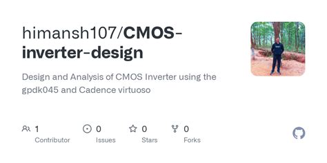 GitHub - himansh107/CMOS-inverter-design: Design and Analysis of CMOS Inverter using the gpdk045 ...