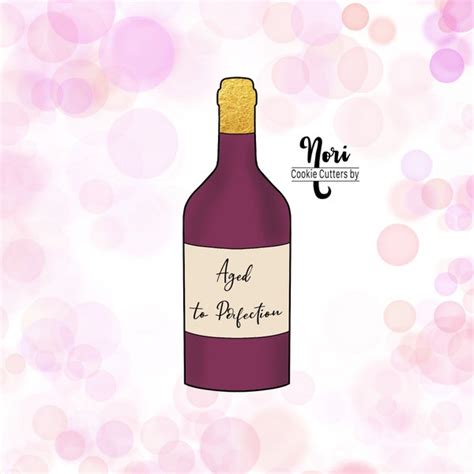 Wine Cookie Cutter Etsy