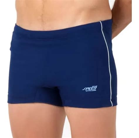 Malla Boxer Nataci N Speed Hombre Anticloro Liso Env O Gratis