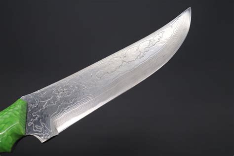 Mr. Asanuma TA-3 Damascus Bowie Knife "JUMA-TWO-TONE Custom Handle"