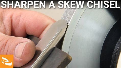 Sharpening A Skew Chisel Woodturning How To Youtube