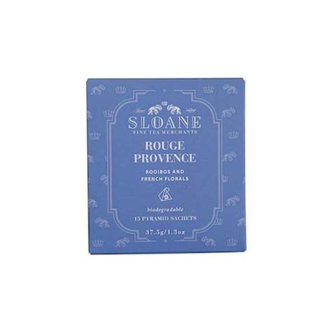 Sloane Fine Tea Rouge Provence Sachets | Bradshaws