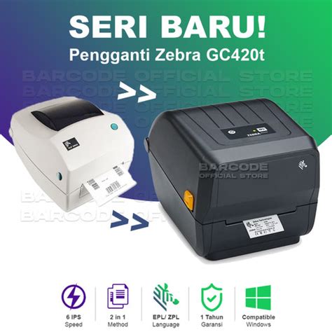 Promo Zebra Gk888t Printer Barcode 2in1 Thermal Transfer And Direct Thermal Zd220 Cicil 0 3x