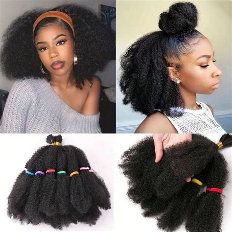 Afro Kinky Haar 12 Inch 1 Pakjes 10 Standaards Pak Voorgerekt Afro