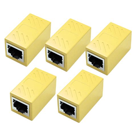 Adapter Rj45 Coupler Cat7 Cat6 Cat5e 8p8c Lan Connector Ethernet Cable Extender Ebay