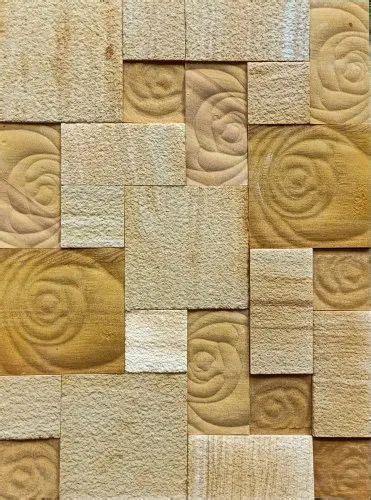 Designer SandStone Carving Wall Elevation Tiles At Rs 188 Sq Ft