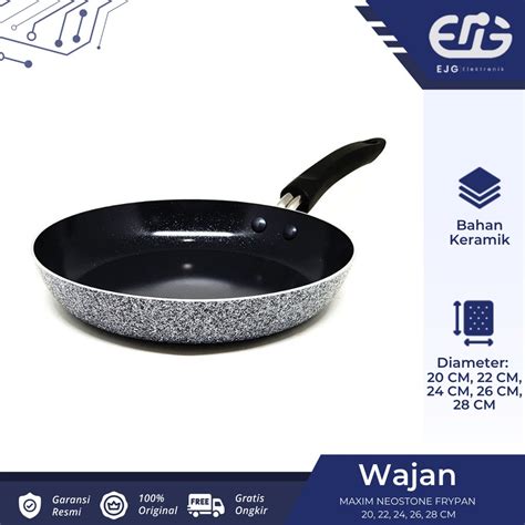 Jual MAXIM NEOSTONE FRYPAN 22 CM Shopee Indonesia