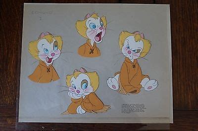 Edmond Rock-a-Doodle Don Bluth Cat animation Model cel | #512787885 ...