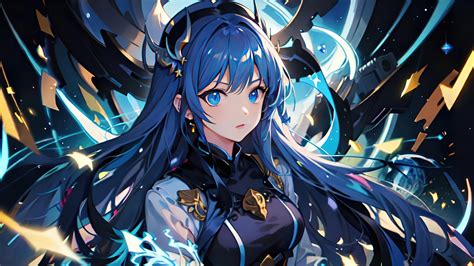 Enchanting Fantasy: Captivating 4K Anime Girl Art by animeaixart on ...
