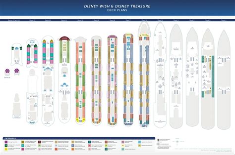 Disney Cruise Ship Deck Plans - Disney Cruise Line Information