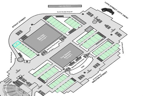 Bellco Theatre Seating Map | Elcho Table