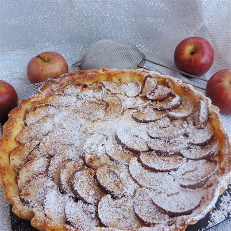 Crostata Con Crema Chantilly Mele E Cannella Ricetta Oreegano