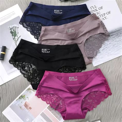 Women Sexy Lace Panties Knickers Lingerie Seamless Underwear Cotton Panties Us Eur 330