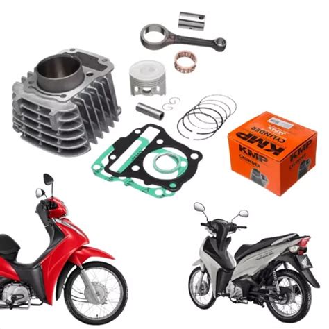 Kit Motor Completo C Biela Honda Biz Cc