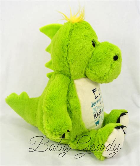 Personalized Stuffed Animal Personalized Dinosaur - Etsy