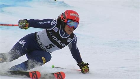 Alpine skiing video - Federica Brignone continues hot form with ...