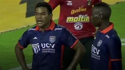 Ver César Vallejo vs Caracas FC EN VIVO el puñetazo de Jersson