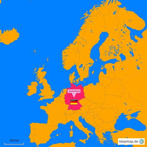 Stepmap Muster Stepmap Landkarte Für Deutschland