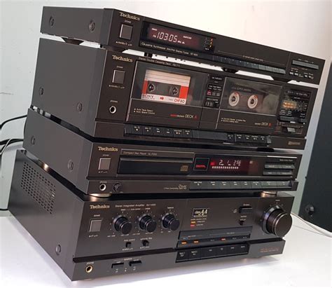 Technics Linie Piese Amplificator Su V Cd Player Sl P Deck