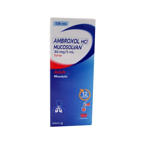 Mucosolvan Syrup 30mg 5ml 125ml Shopee Philippines