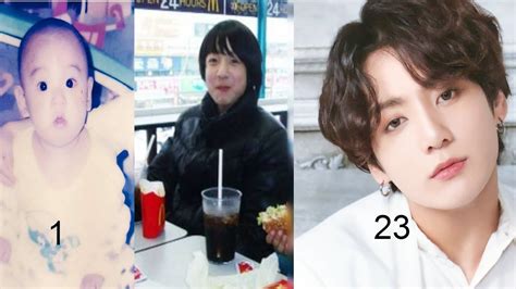 Jeon Jung Kook Transformation From 1 To 23 Years Old 2020 Bts Jungkook