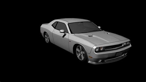 3d Model Dodge Charger Srt8 2013 Custom Vr Ar Low Poly Cgtrader