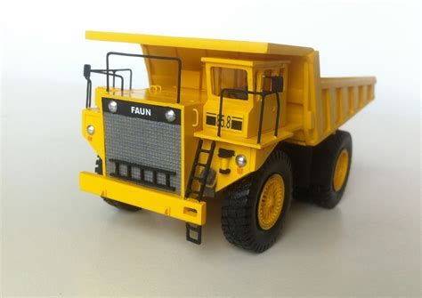 Buffalo Road Imports Faun K Mine Dump Yellow Mining Dump Trucks