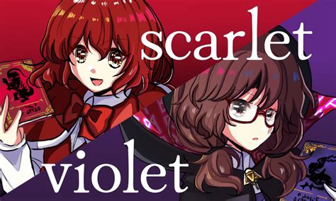 あばばば on Twitter RT KuroNon 96 scarlet violet