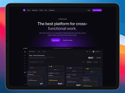 The Best Saas Website Templates Built With Framer In Free