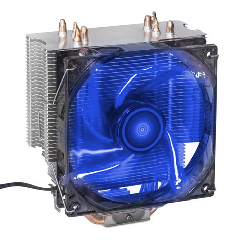 Cooler P Cpu Universal Intel Amd Led Azul Dx 2011 Blue Distribuidora