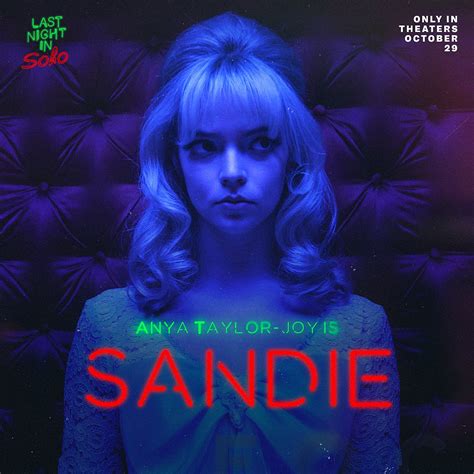 ‘last Night In Soho Nuevos Pósters Con Anya Taylor Joy Y Thomasin