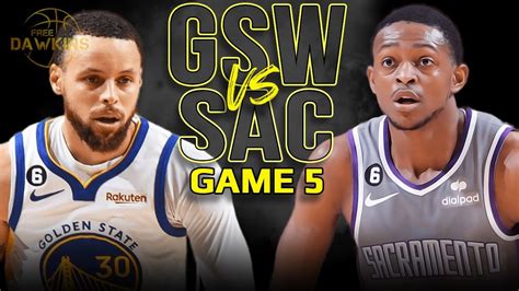 Golden State Warriors Vs Sacramento Kings Game 5 Full Highlights 2023