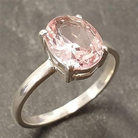 Pink Morganite Ring Etsy