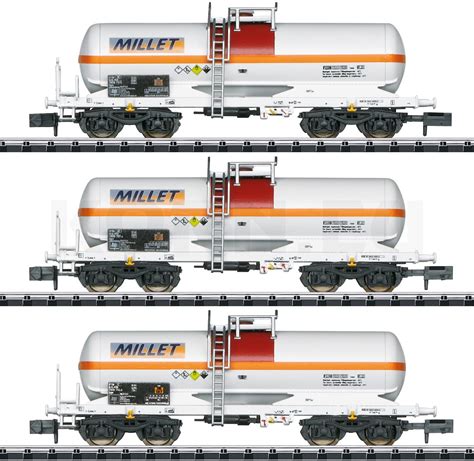 Minitrix N Kesselwagen Set Vi