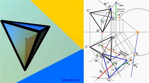 Agregar 64 Tetraedro Dibujo Tecnico Mejor Camera Edu Vn